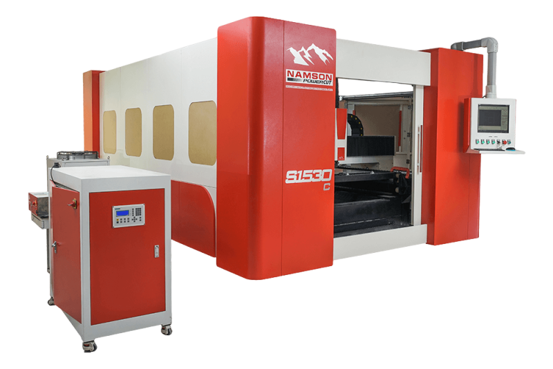 Máy cắt laser công nghiệp dùng tia laser năng lượng cao để cắt vật liệu