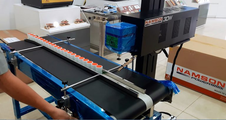 Máy khắc laser 3D PowerMARK tích hợp trong dây chuyền sản xuất