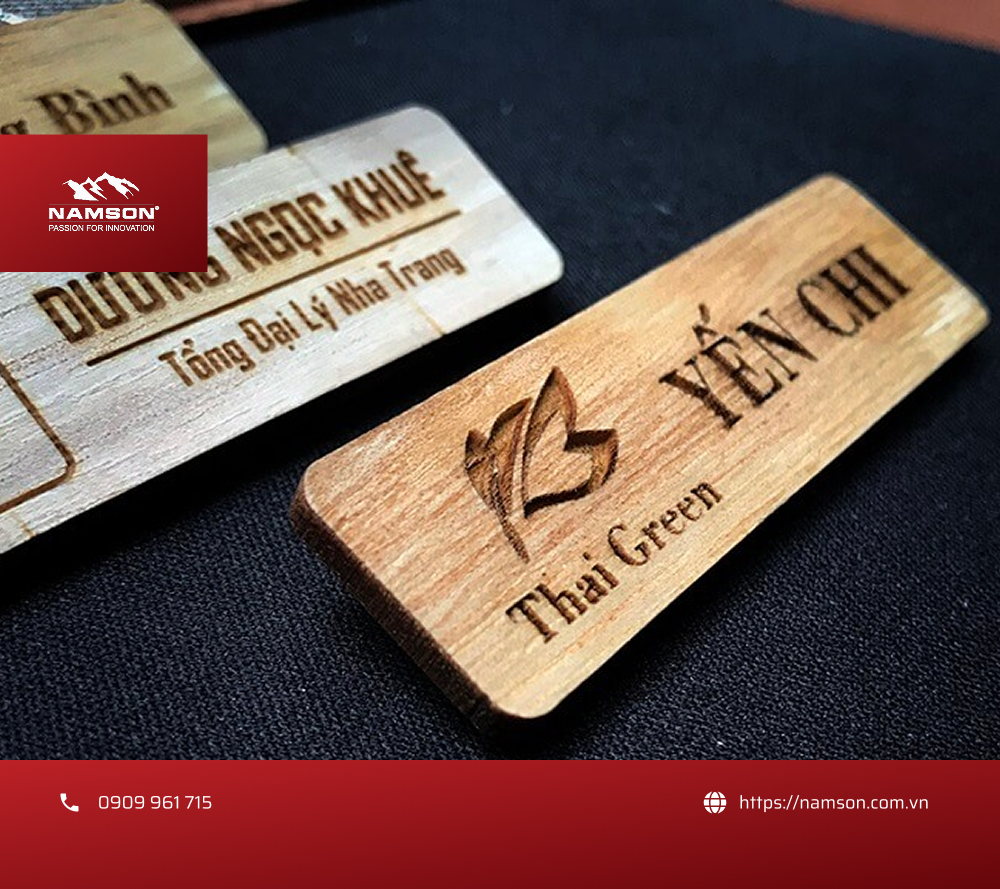 Cùng một chiếc máy, doanh nghiệp có thể dễ dàng thay đổi nội dung khắc thông qua phần mềm