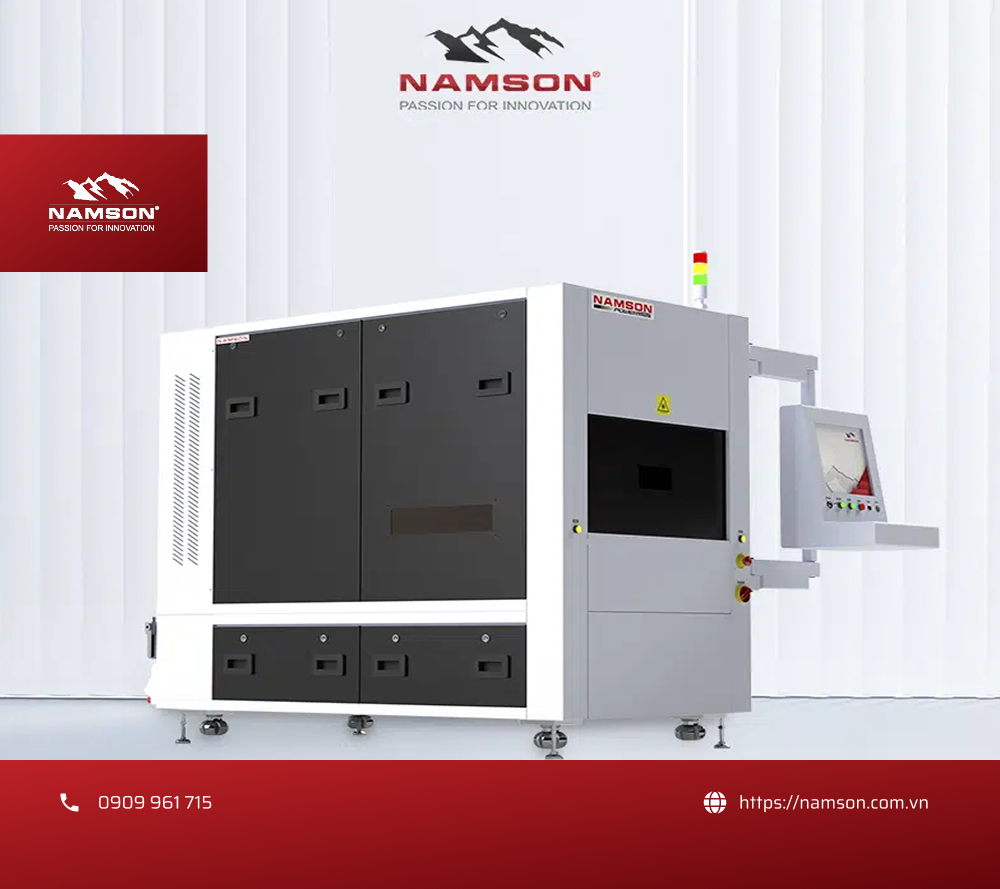 Hệ thống cắt bảng mạch NAMSON POWERMARK PCB tại Nam Sơn