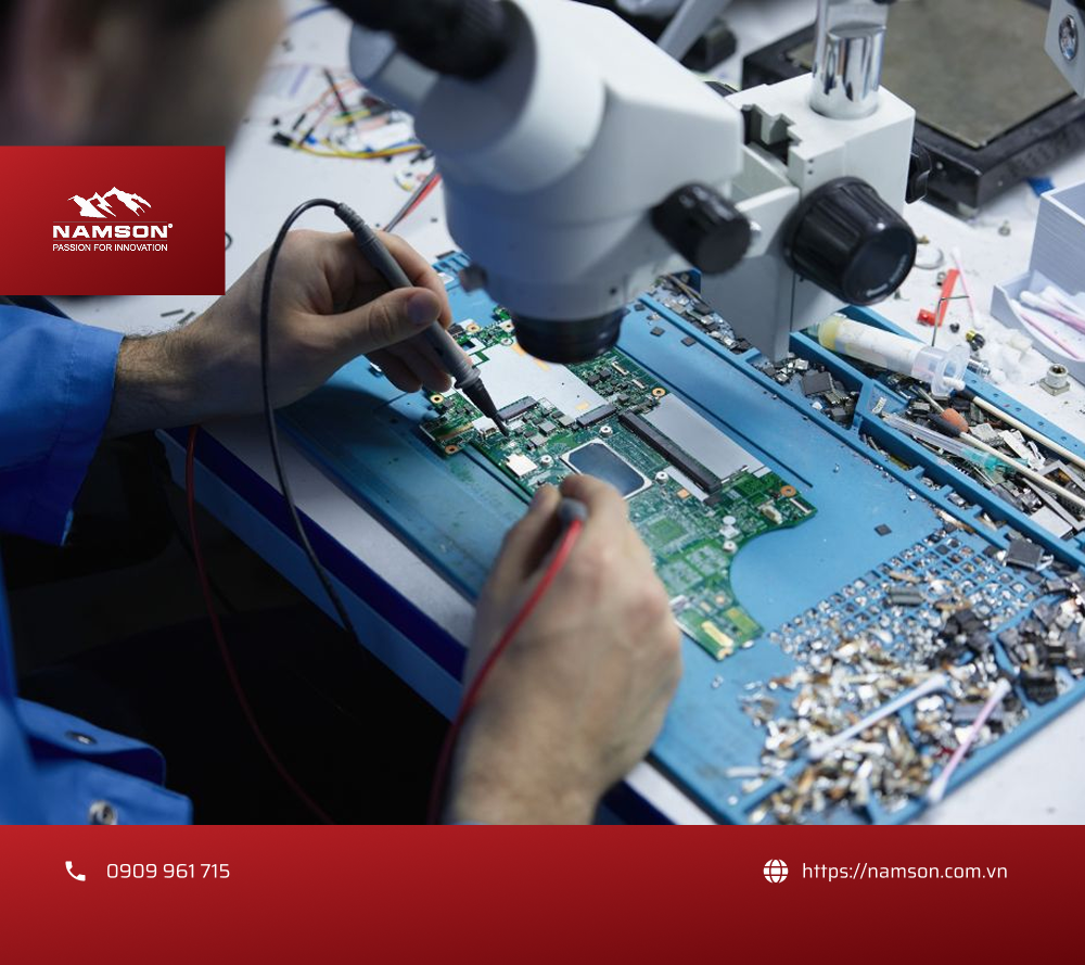 Máy cắt khắc laser giúp quy trình sản xuất thiết bị điện tử bán dẫn tối ưu hơn